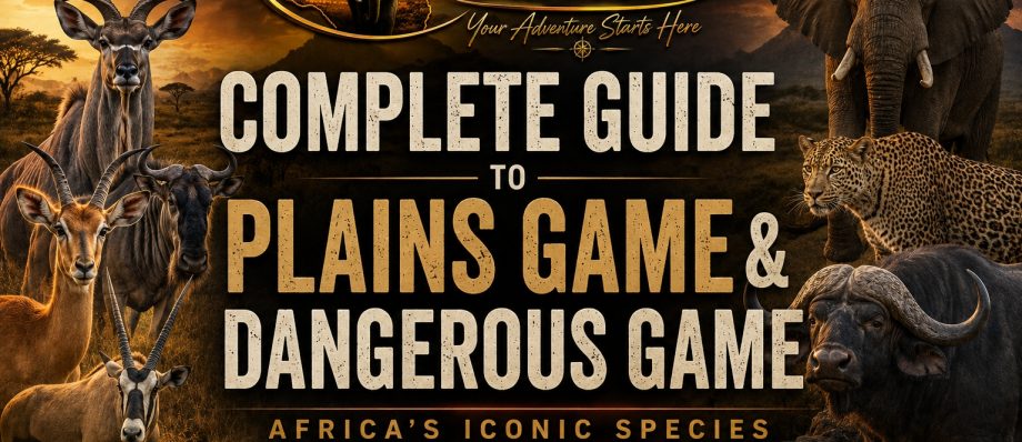 Complete Guide to African Plains Game and Dangerous Game