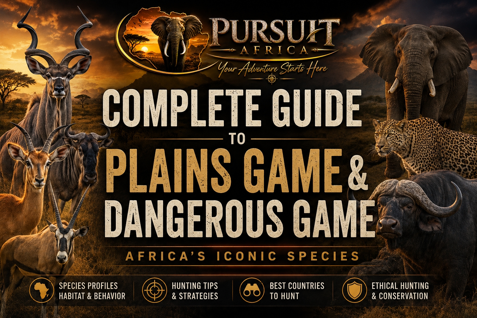 Complete Guide to African Plains Game and Dangerous Game