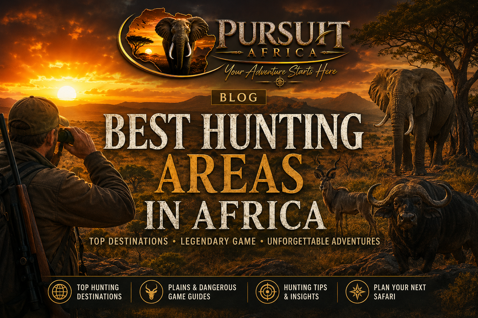 Best Hunting Areas in Africa | Top African Safari Destinations | Pursuit Africa